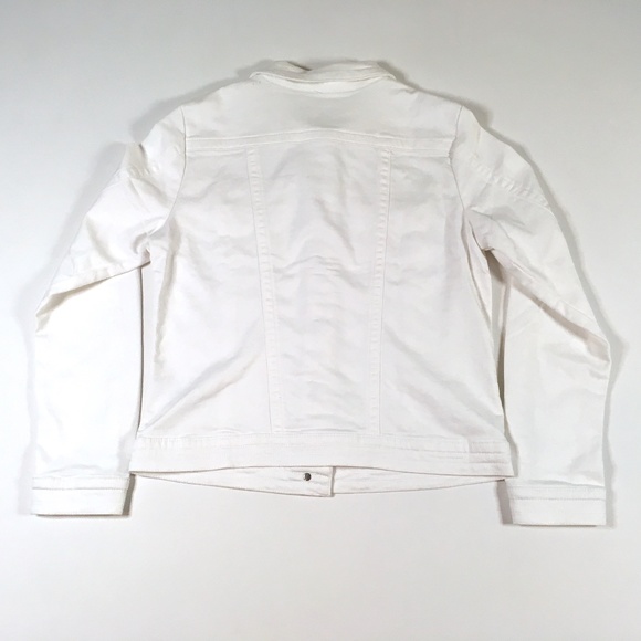 Parasuco White Denim Jean Jacket - Picture 5 of 7